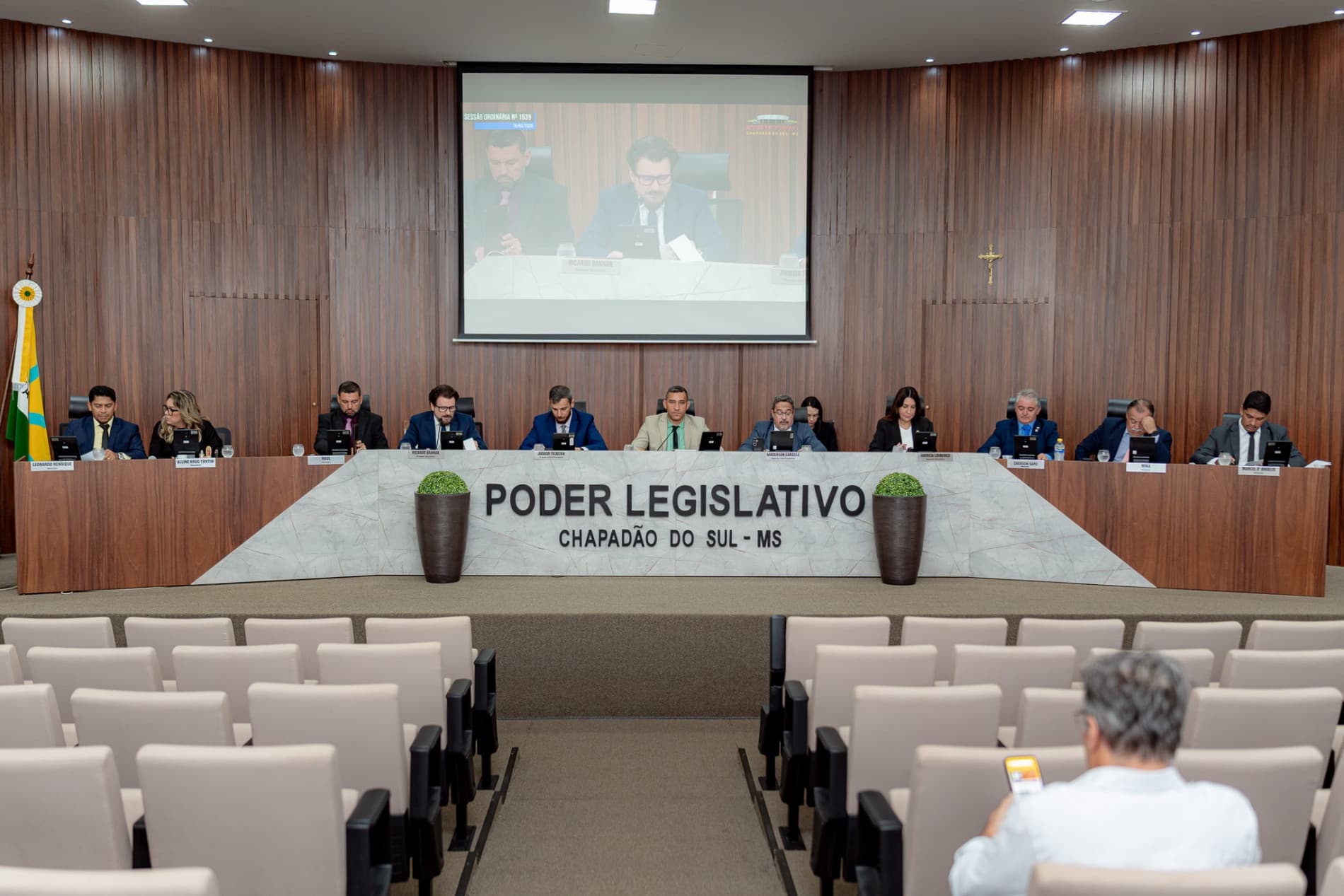 Vereadores apresentam projetos, requerimentos e indicações durante a 1539ª Sessão Ordinária