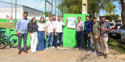 C&acirc;mara Municipal de Chapad&atilde;o do Sul garante investimento e contribui para entrega do Centro Esportivo Esperan&ccedil;a